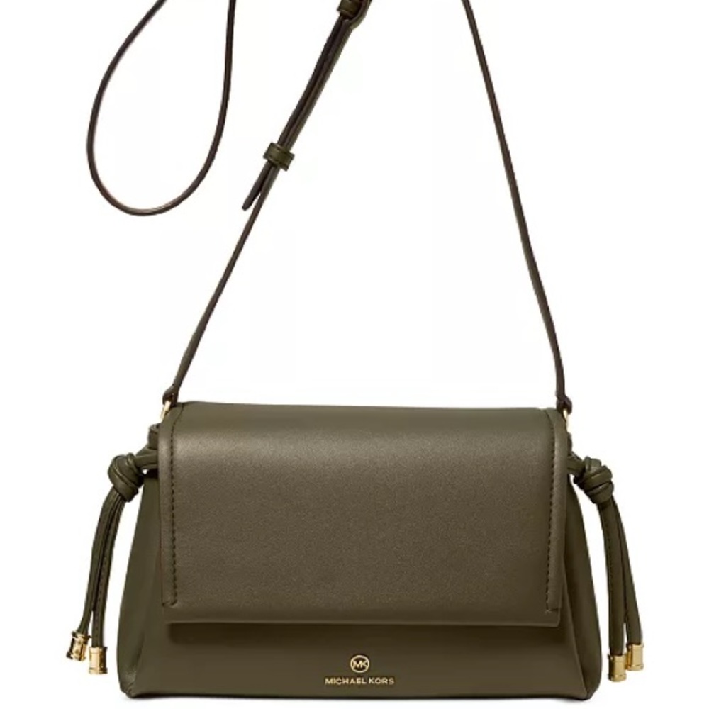 NWT MICHAEL KORS PEARL CROSSBODY OLIVE PURSE